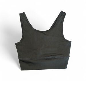 Dark Green Racerback Sports Bra